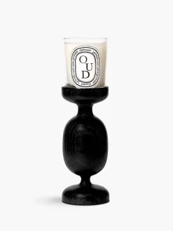 Diptyque Black Column Candle Holder For classic candles