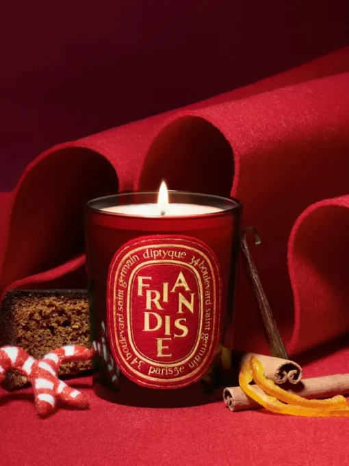 Diptyque Friandise (Sweet Treat) Classic candle with golden lid